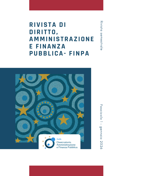 Rivista di Diritto, Amministrazione e Finanza Pubblica - FinPa